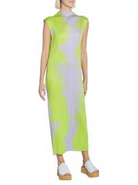 Shop Pleats Please Issey Miyake Energy Synergy Piquant Midi-Dress at Saks Fifth Avenue